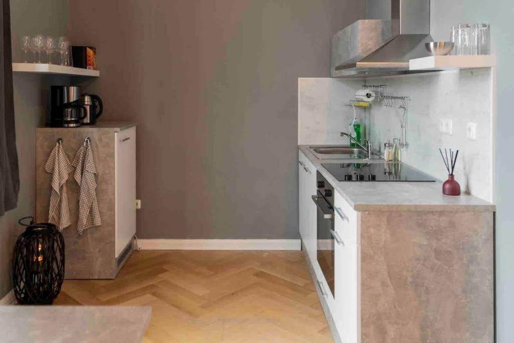 Zentrales Design Apartment Brema Esterno foto